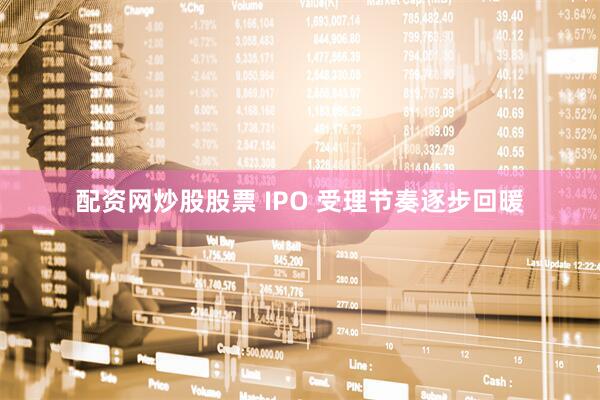 配资网炒股股票 IPO 受理节奏逐步回暖