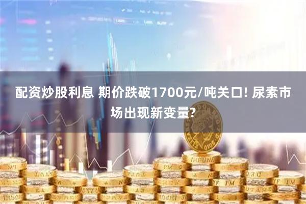 配资炒股利息 期价跌破1700元/吨关口! 尿素市场出现新变量?